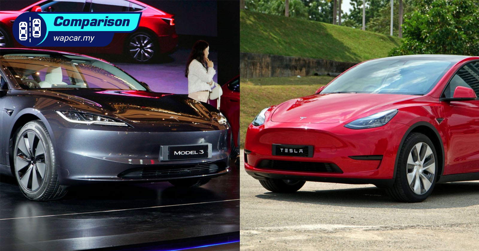 Tesla Model 3 vs Model Y in Malaysia: SUV or sedan, any trade-offs you  should know before buying your first EV? | WapCar