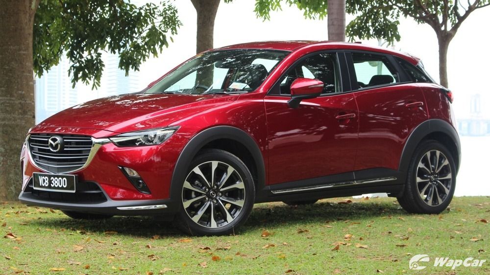 2018 Mazda CX-3 front quarter shot 