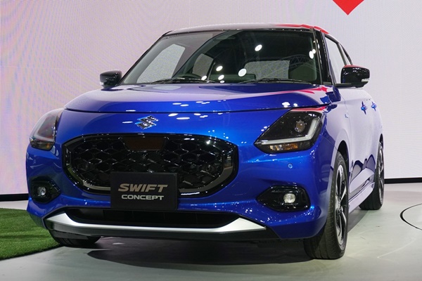 New 2024 Suzuki Swift concept - A familiar face with a new look and some mild hybrid motivation