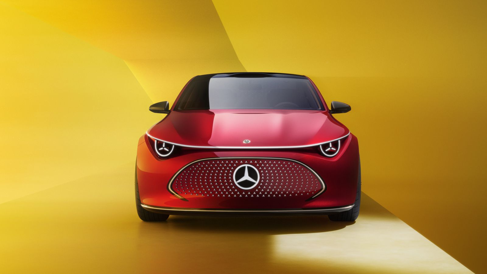 This is almost the 2024 Mercedes-Benz CLA, concept previews new look; MMA platform, 800V, 750 km