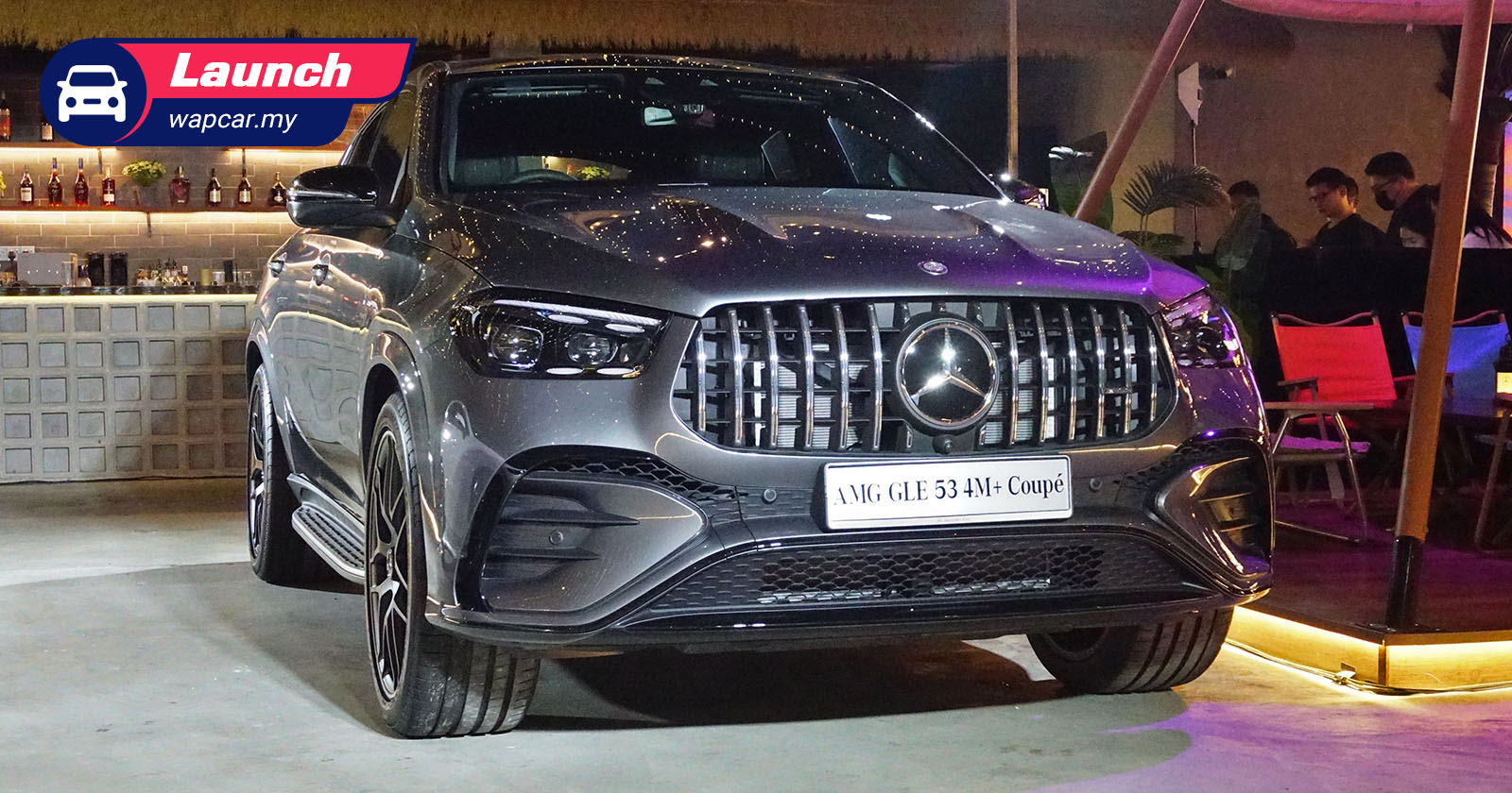 2023 Mercedes-AMG GLE 53 Coupe小改款推出，售价RM873k起，435PS/560Nm动力| WapCar